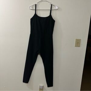 Beyond Yoga‎ Spacedye Uplevel Midi Length Jumpsuit Black Size Large Athleisure